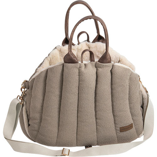 Animal Boulevard Home&Away Stadstas/ Draagtas Diana Boucle - Verkrijgbaar in Beige en Bruin