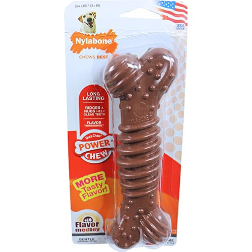 Nylabone dura chew harde bijters bot met medley