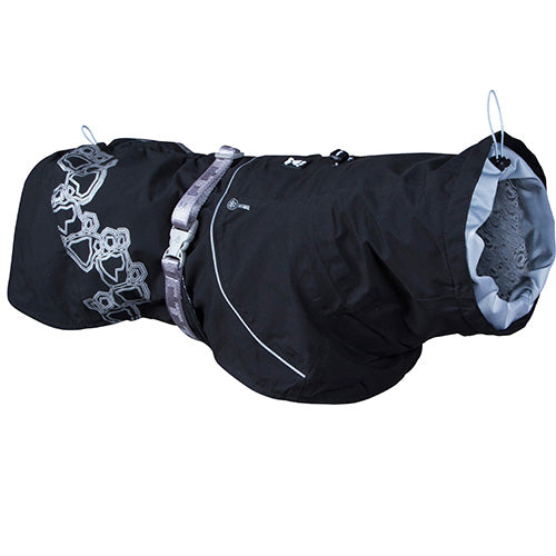 Hurtta Drizzle Coat Regenmantel - Wintermantel - Schwarz - Lila
