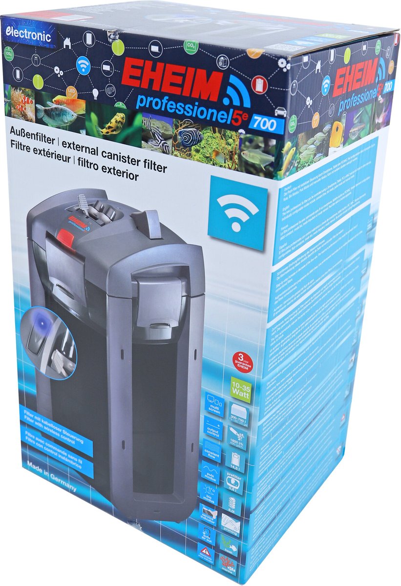 Eheim buitenfilter Professional 5e Wifi, 700 zonder filtermassa