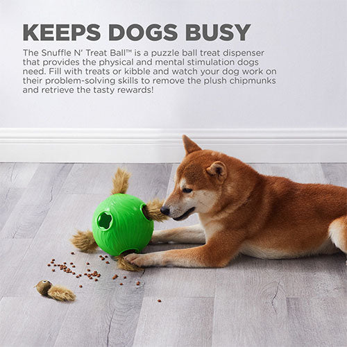 Nina Ottoson Dog Snuffle N' Treat Ball - Interactieve voerbal
