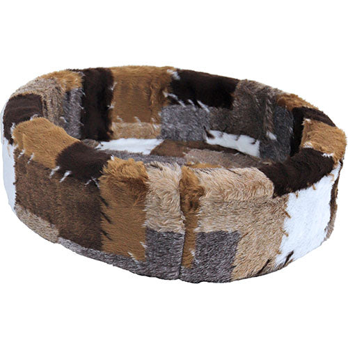 Boony zachte teddymand blok grijs of bruin