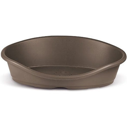 FOP TOFFEE - Kunststof Hondenmand Mokka 80x60x25 cm