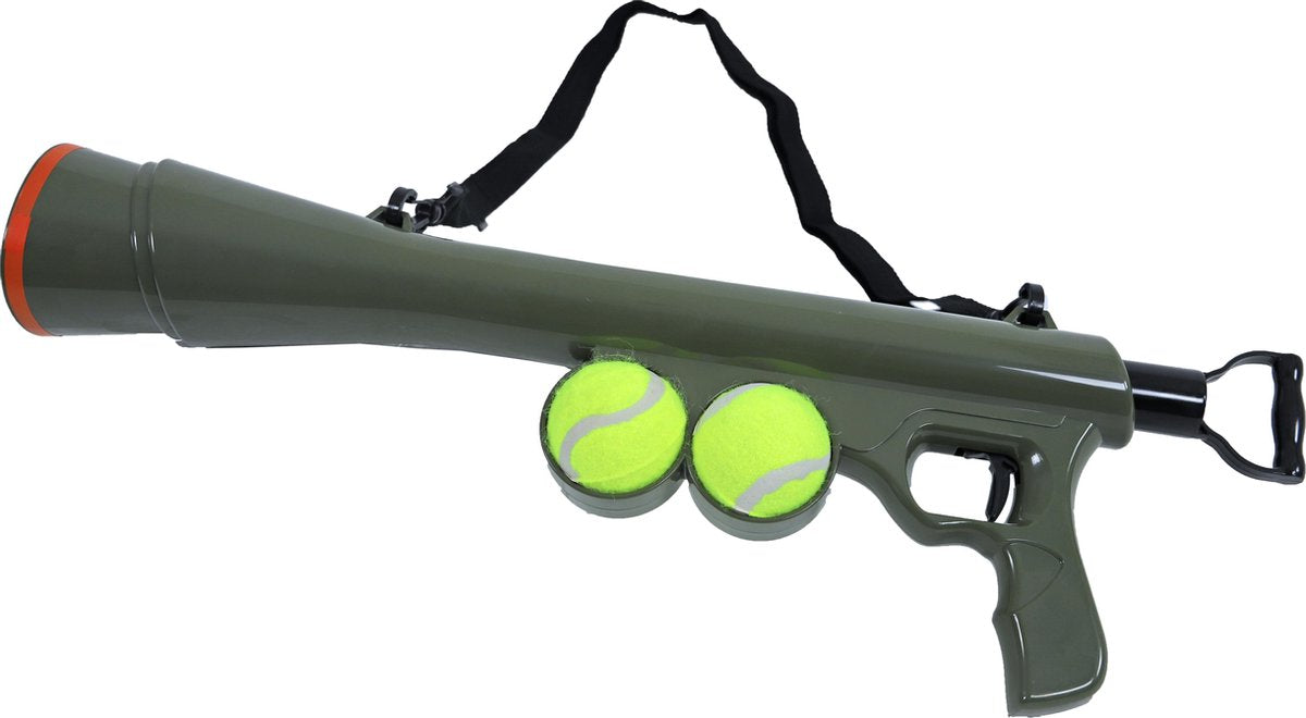 Tennisball-Bazooka + 2 Tennisbälle 65 cm