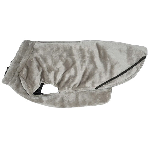 Beeztees Saby Waterproof Hondenjas - Rood/Zwart - Ruglengte: 24 cm