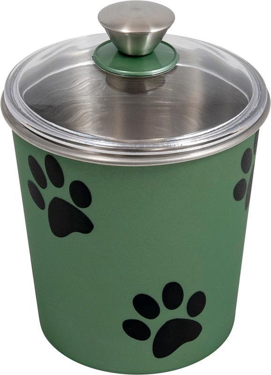Jack and Vanilla Keksdose aus Edelstahl, Grün, 1,9L Ø16 x 20,5 cm