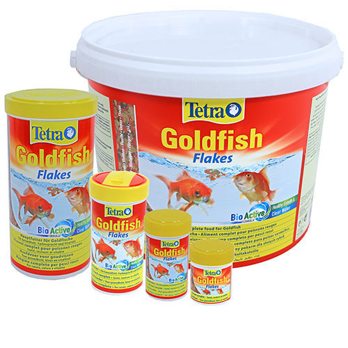 Tetra goldfish vlokkenvoer voor koudwatervissen