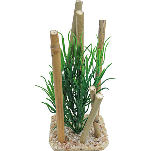 Sydeco Künstliche Bambuspflanze Groß 25 cm