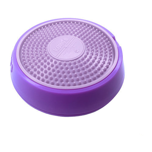 Kong hond licks spinz small paars licki mat