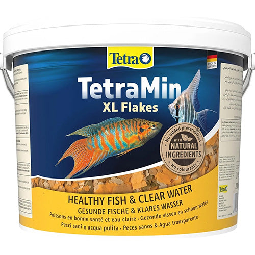 TetraMin XL Flocken – Große Flocken – Erhältlich in 500 ml – 1 l – 10 l
