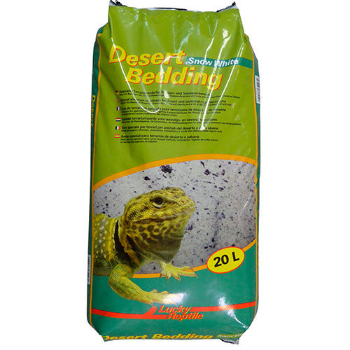 Lucky reptile desert bedding snowwhite