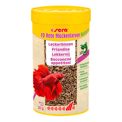 sera FD rode muggenlarven Nature 50 - 100 - 250 ml