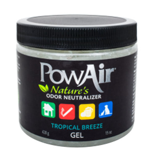 PowAir Gel Natuurlijke Geurneutralisator 400 gram - Verkrijgbaar in 2 geuren