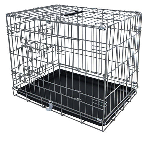 Hondenbench - draadkooi - taupekleur - 2 deuren - verschillende maten