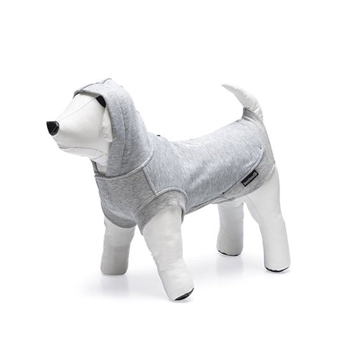 Beeztees Palu Hoodie Hondentrui - Lichtgrijs - Ruglengte: 32 cm