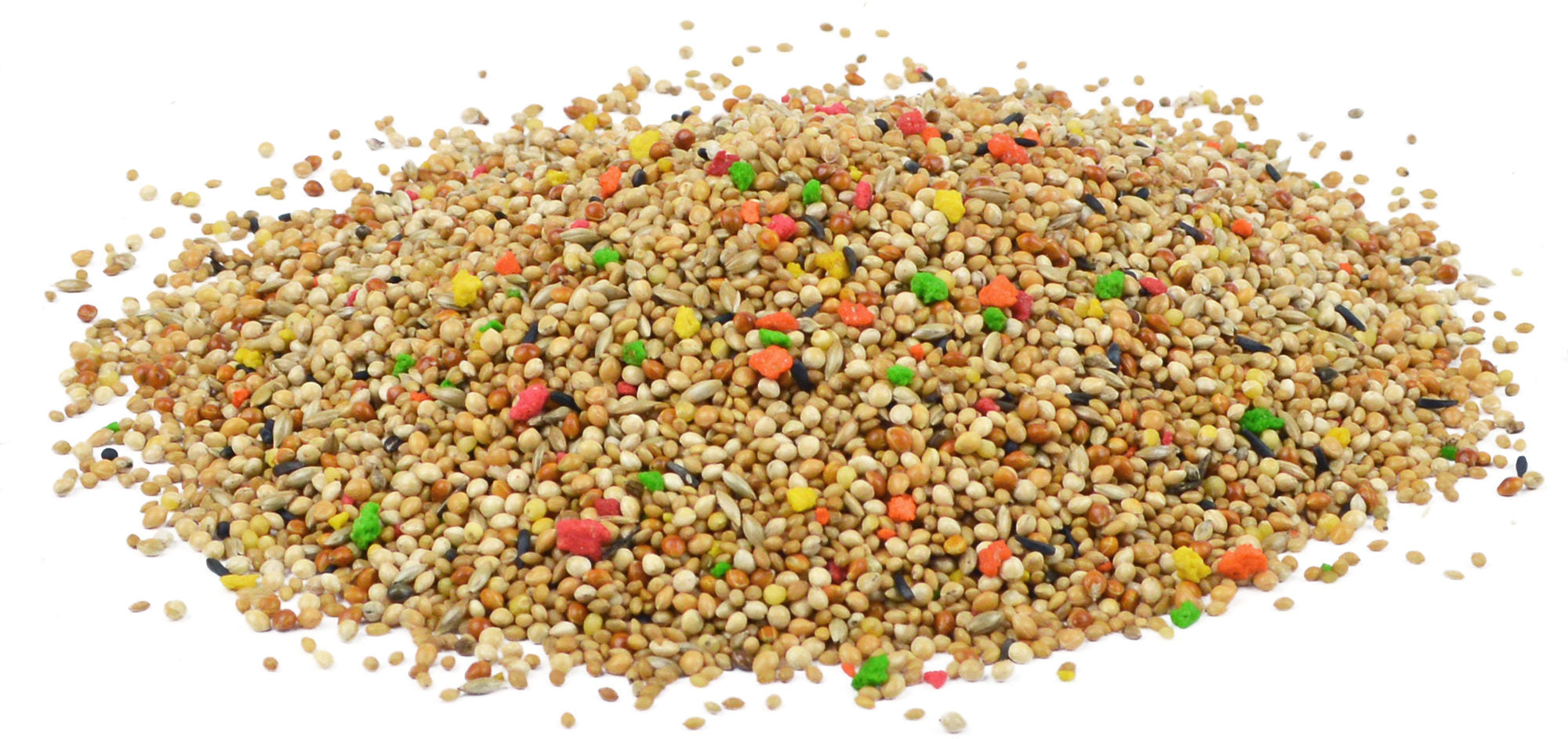 Vogelvoer Bird-X Exotenmengeling met fruit 1 - 5 - 20 kg