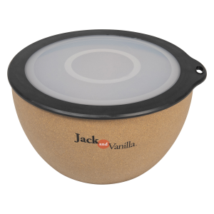 Jack and Vanilla bamboe kom met deksel