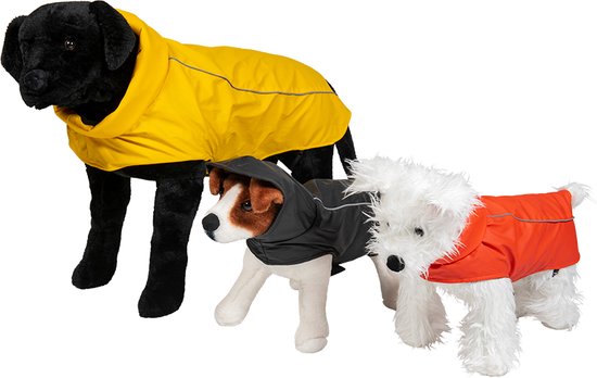 JV Fisherman Regenjas met kap Geel - XXL 70cm