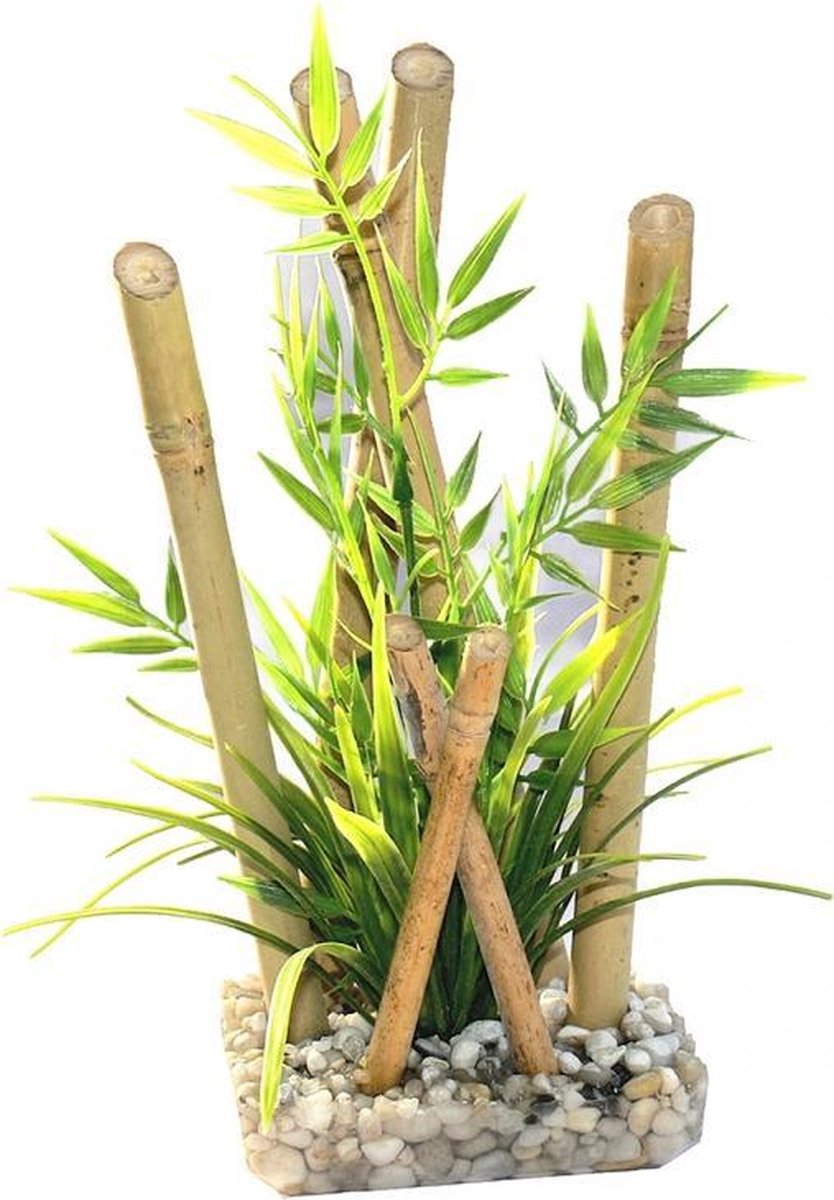 Sydeco Künstliche Bambuspflanze Groß 25 cm