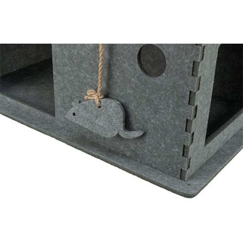 Trixie Shelter Lene – Katzenhaus aus Filz – Maße: 54×30×35 cm