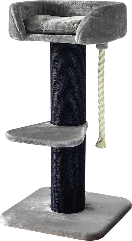 Krabpaal zyria xxl grijs/zwart 120cm