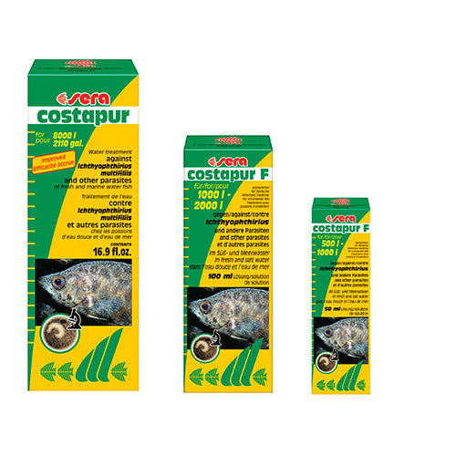 sera Costapur - parasieten behandeling