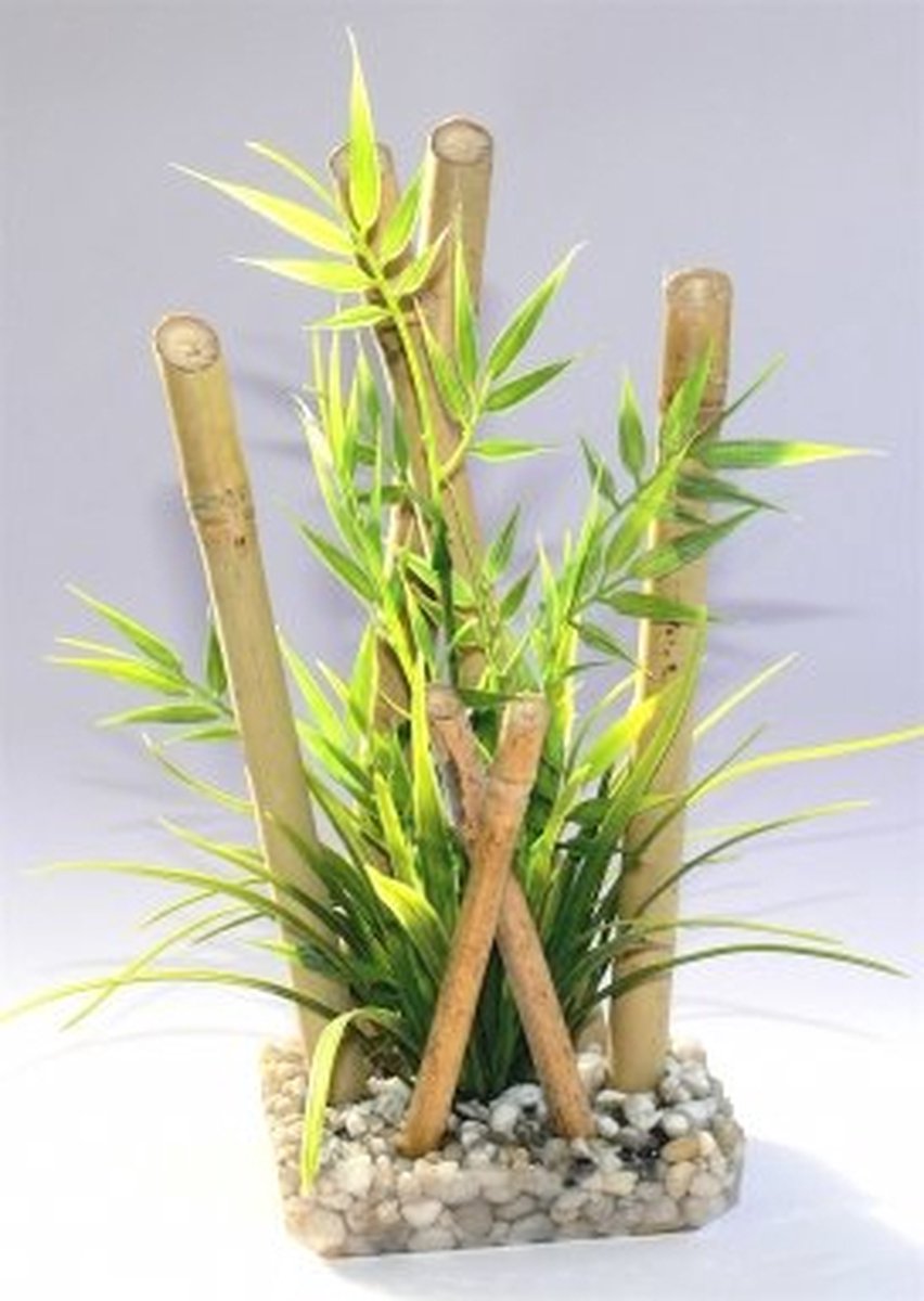 Sydeco Künstliche Bambuspflanze Groß 25 cm