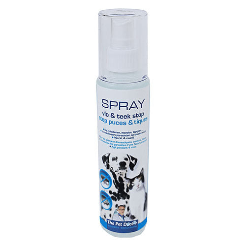 The Pet Doctor vlo en teek stop spray - 200 ml