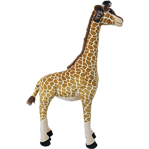 Boony Natural Decoration giraffe pluche staand, 125 cm