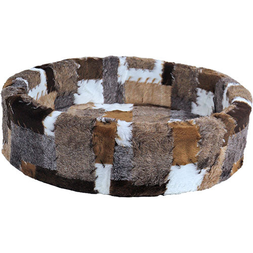 Boony zachte teddymand blok grijs of bruin