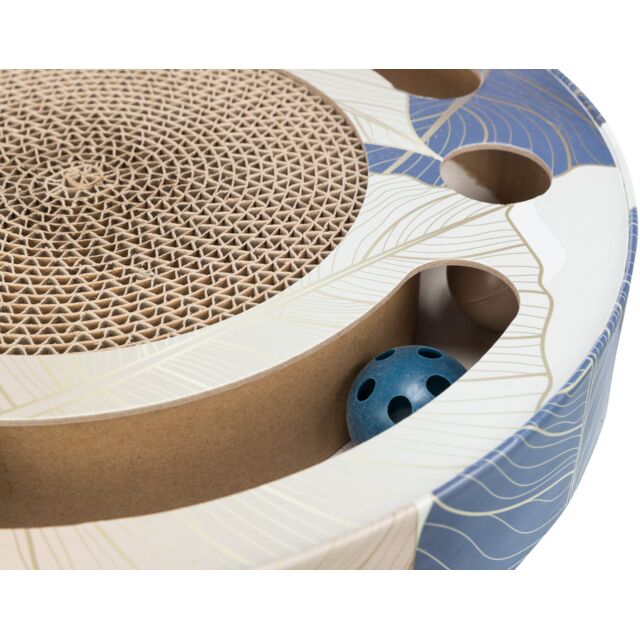 Trixie krabkarton met ballen 33 cm