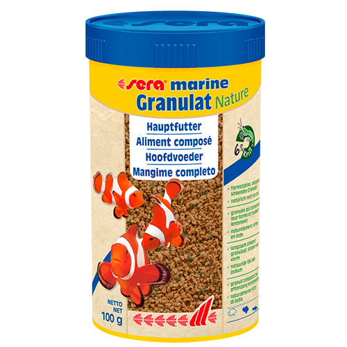 sera Visvoer - zeewater - marine Granulat Nature