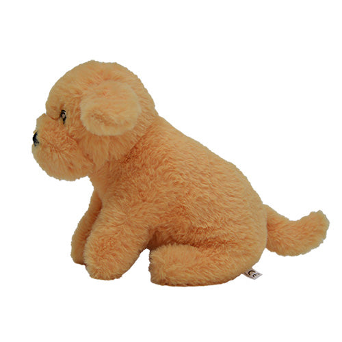 WOOFLES Golden Retriever - Hondenknuffel met pieper en crunchy - 24 cm