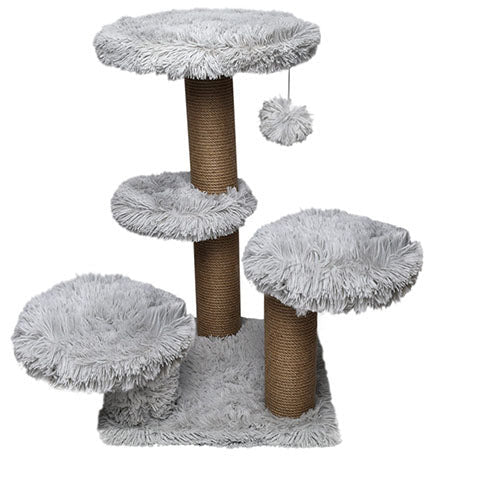 Krabpaal langharige plush Lucky 62 x 62 x 71 cm