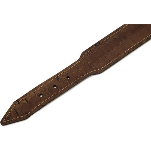 Beeztees Cork Leren Hondenhalsband - Bruin - 45 cm x 20 mm - Nekomtrek: 36-40 cm