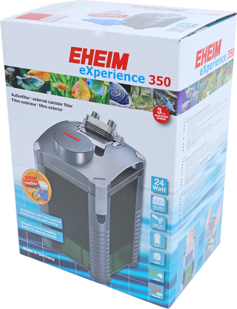 EHEIM buitenfilter eXperience 350 met filtermassa