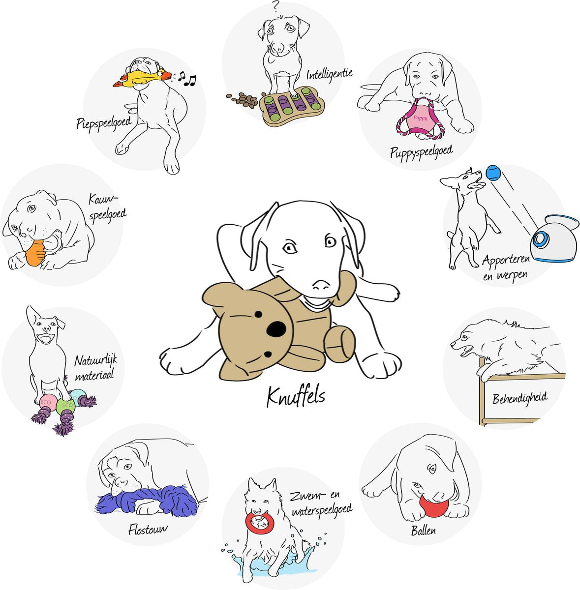 Skinneeez Multipiep Konijn Pluche - 50 cm