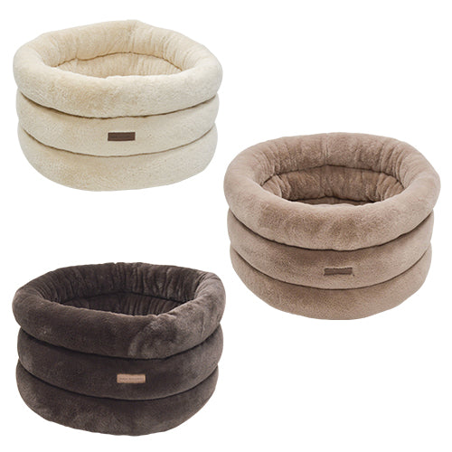 Animal Boulevard Champs-Élysées Hochkorb – Weicher Plüsch – Waschbar – Ø 50 × 27 cm – Erhältlich in 3 Farben