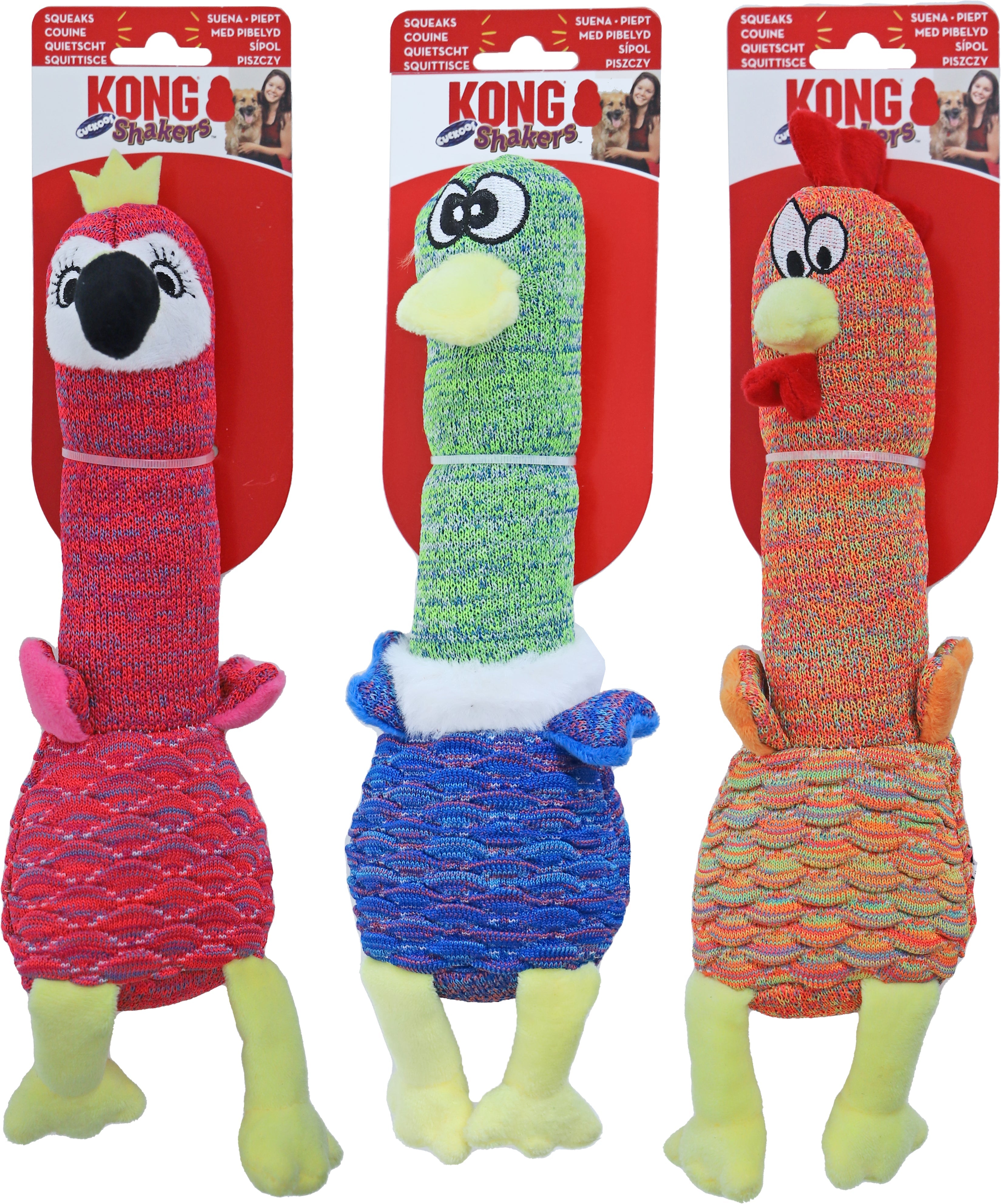 Kong Shakers Cuckoos Assorti