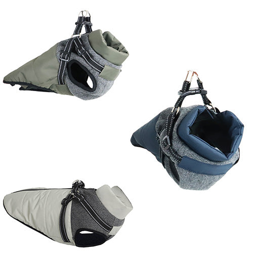 Boony Alpine Hondenjas met Tuig - Verkrijgbaar in 3 kleuren en 7 maten