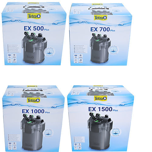 Tetra Außenfilter Ex-Serie - 500 - 700 - 1000 - 1500 plus