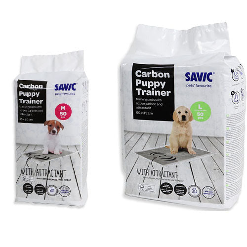 Savice trainerpads puppytrainer met carbon koolfilter