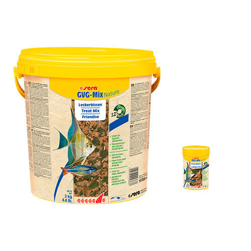 sera GVG-Mix Nature - mix vlokken en gedroogde diertjes