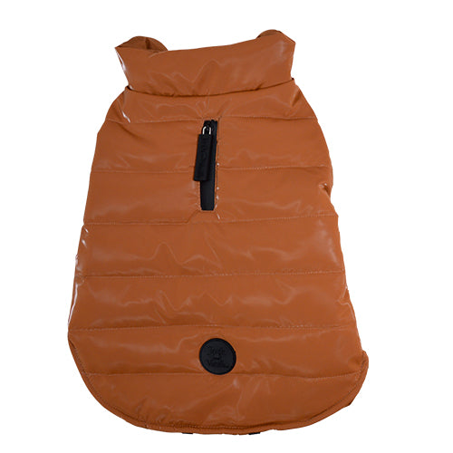 Jack and Vanilla Dogwalk - Warme Hondenjas - Jacket Puffer Berlin - Oranje - Verkrijgbaar in 8 maten