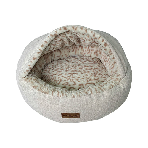 Animal Boulevard Sneeuwluipaard Cuddle Cave - Verkrijgbaar in 2 maten