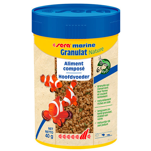 sera Visvoer - zeewater - marine Granulat Nature