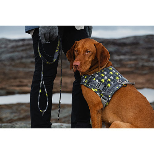 Hurtta Go Harness Hondentuig/ Hondenharnas - Storm Grey - Verkrijgbaar in 5 maten