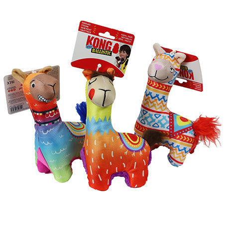 Kong Ballistische Vibez Lama's - Assorti - Ballistische Vibez Lama's - 23x20,5x11 cm