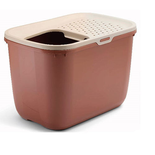 Savic Hop In - Kattenbak met Boveningang - 2 Maten - Diverse Kleuren