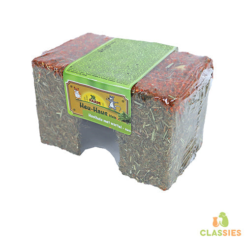 JR Farm Nagetier-Heuhaus mit Karotte 3 Größen